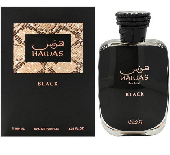 Hawas Black EDP Spray 100ml/3.38 oz