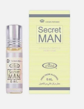 Al Rehab Secret Man Unisex 6ml x6 Concentrated Perfume Oil Roll-on