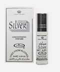 Al Rehab Silver Unisex 6ml x6 Concentrated Perfume Oil Roll-on