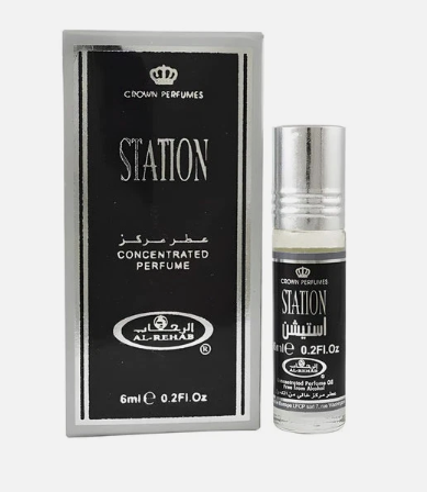 Al Rehab Station Unisex 6ml x6 Concentrated Perfume Oil Roll-on