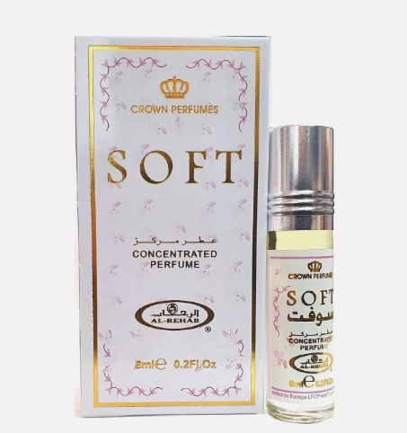 Al Rehab Soft Unisex 6ml x6 Concentrated Perfume Oil Roll-on