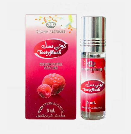 Al Rehab Tooty Musk Unisex 6ml x6 Concentrated Perfume Oil Roll-on