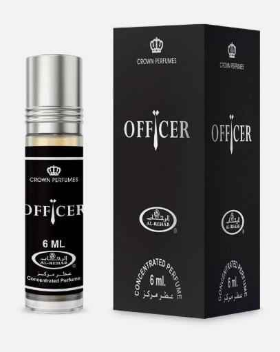 Al Rehab Officer Unisex 6ml x6 Concentrated Perfume Oil Roll-on