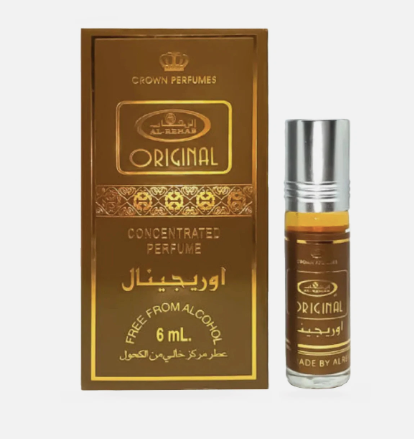 Al Rehab Original Unisex 6ml x6 Concentrated Perfume Oil Roll-on