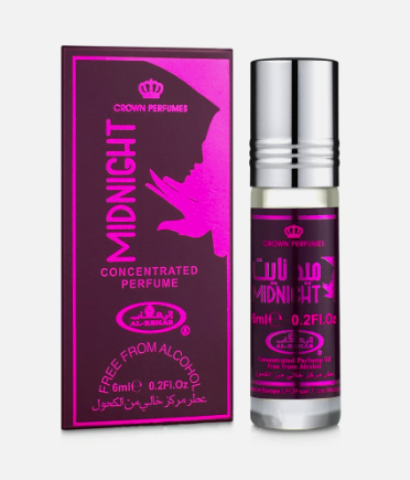Al Rehab Midnight Unisex 6ml x6 Concentrated Perfume Oil Roll-on