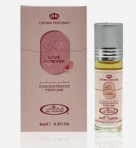 Al Rehab Love Forever Unisex 6ml x6 Concentrated Perfume Oil Roll-on