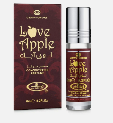 Al Rehab Love Apple Unisex 6ml x6 Concentrated Perfume Oil Roll-on