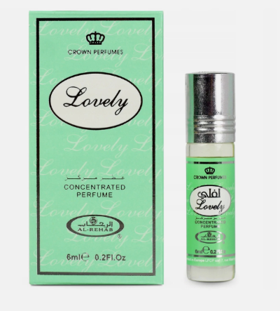 Al Rehab Lovely Unisex 6ml x6 Concentrated Perfume Oil Roll-on