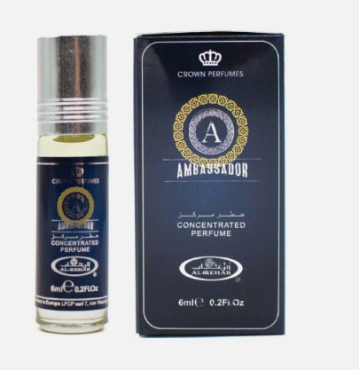 Al Rehab Ambassador Man Unisex 6ml x6 Concentrated Perfume Oil Roll-on