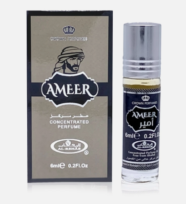Al Rehab Ameer Unisex 6ml x6 Concentrated Perfume Oil Roll-on