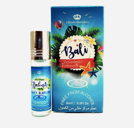 Al Rehab Bali Unisex 6ml x6 Concentrated Perfume Oil Roll-on