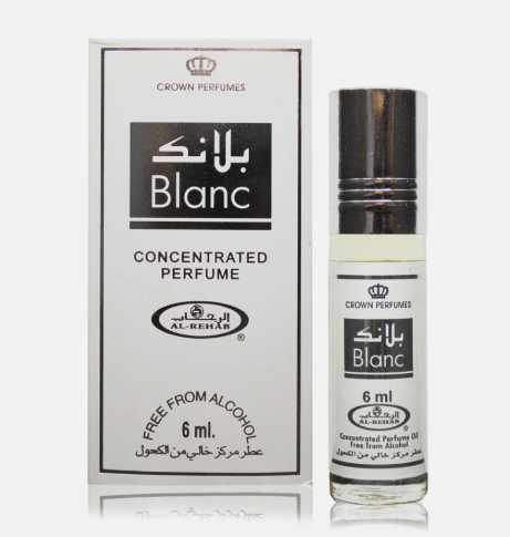 Al Rehab Blanc Unisex 6ml x6 Concentrated Perfume Oil Roll-on