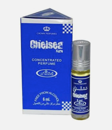 Al Rehab Chelsea Man Unisex 6ml x6 Concentrated Perfume Oil Roll-on