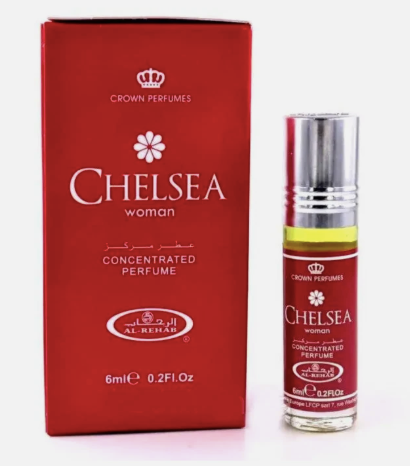 Al Rehab Chelsea Woman Unisex 6ml x6 Concentrated Perfume Oil Roll-on