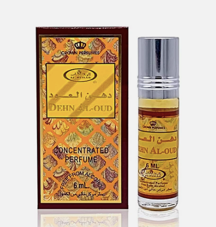 Al Rehab Dehn Al Oud Unisex 6ml x6 Concentrated Perfume Oil Roll-on