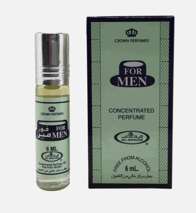 Al Rehab For Men Unisex 6ml x6 Concentrated Perfume Oil Roll-on