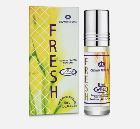 Al Rehab Fresh Unisex 6ml x6 Concentrated Perfume Oil Roll-on