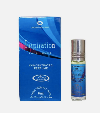 Al Rehab Inspiration Unisex 6ml x6 Concentrated Perfume Oil Roll
