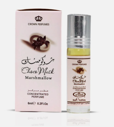 Al Rehab Choco Musk Marshmallow Unisex 6ml x6 Concentrated Perfume Oil Roll-on