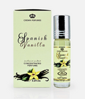 Al Rehab Spanish Vanilla Unisex 6ml x6 Concentrated Perfume Oil Roll-on